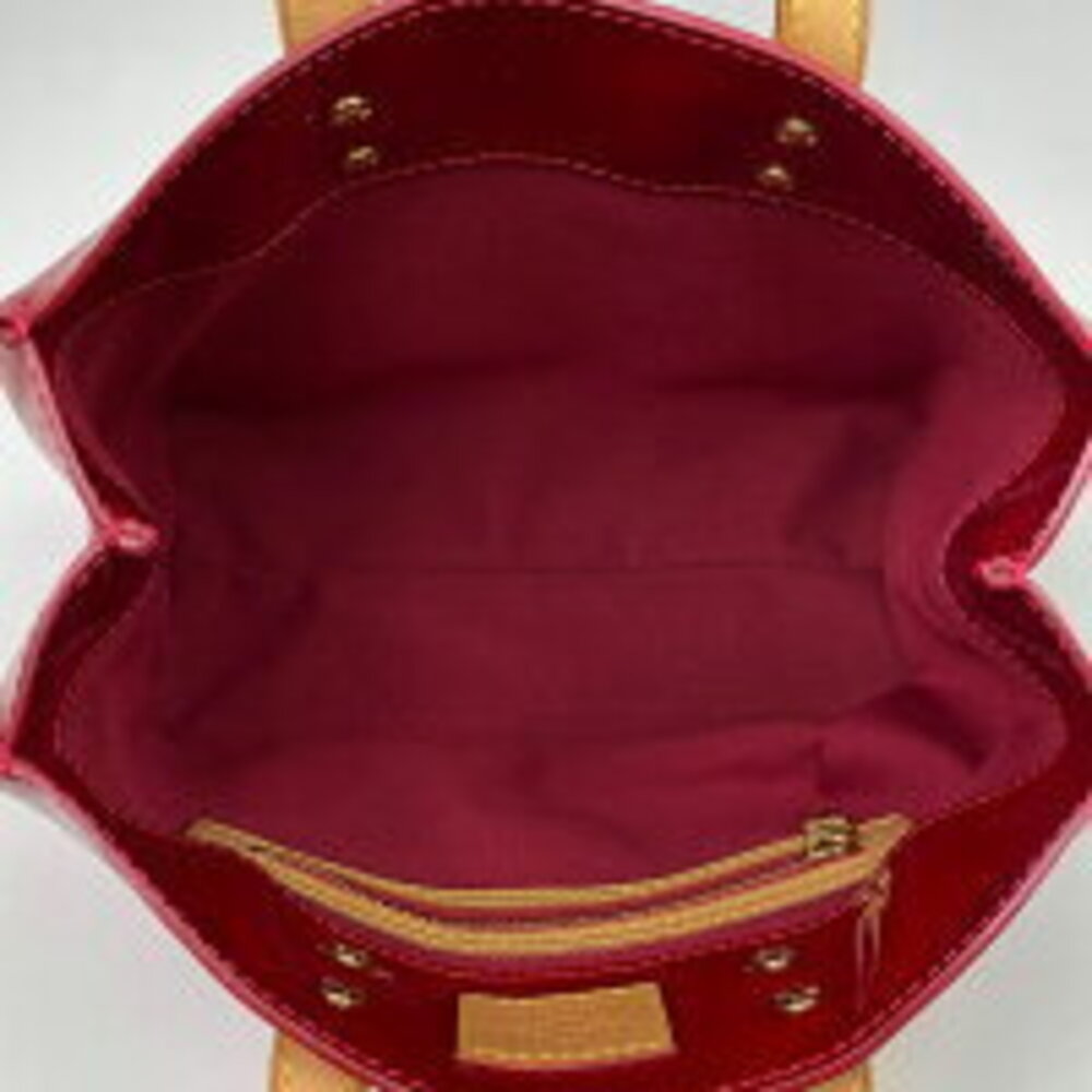 Louis Vuitton Tote Patent Vernis dAmour Pomme Reed Bag Vernis Red - Picture 8 of 8